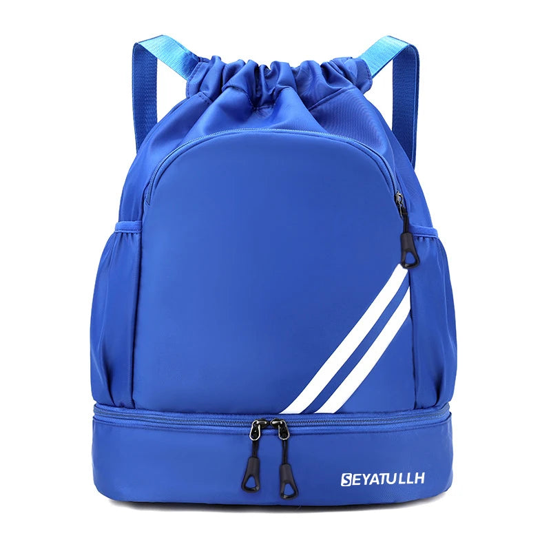 Gym Bag Fitness Backpack Women Men Basketball Backpack Outdoor Soccer Football Storage Bags Training Drawstring Sports Knapsack