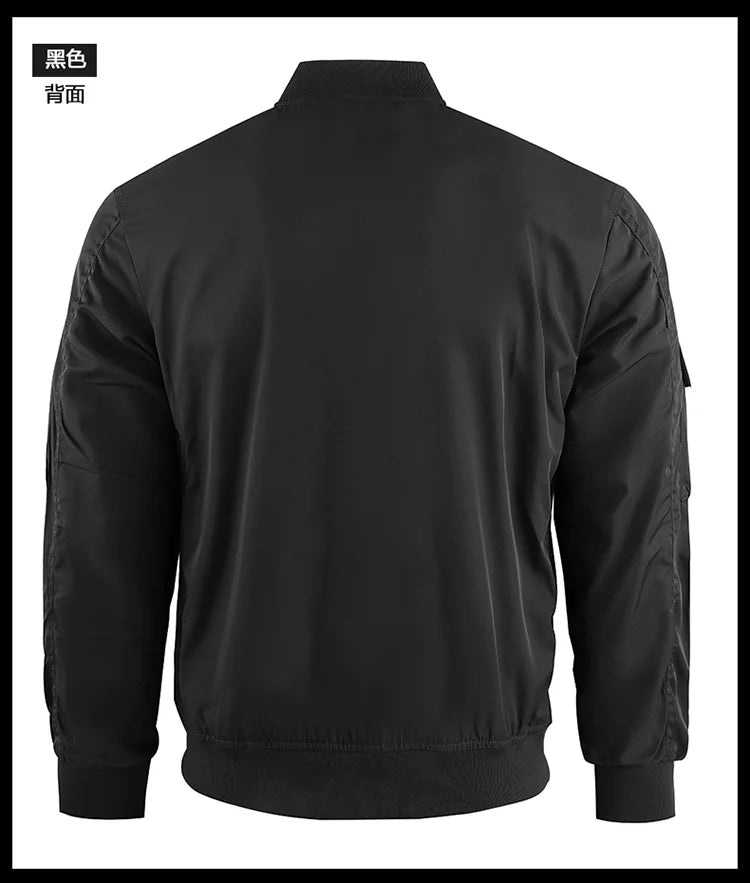 Tactical Jacket Men Autumn and Winter Casual Versatile Trend Outdoor Safari Style Cargo Coat Windproof Campus Clothing