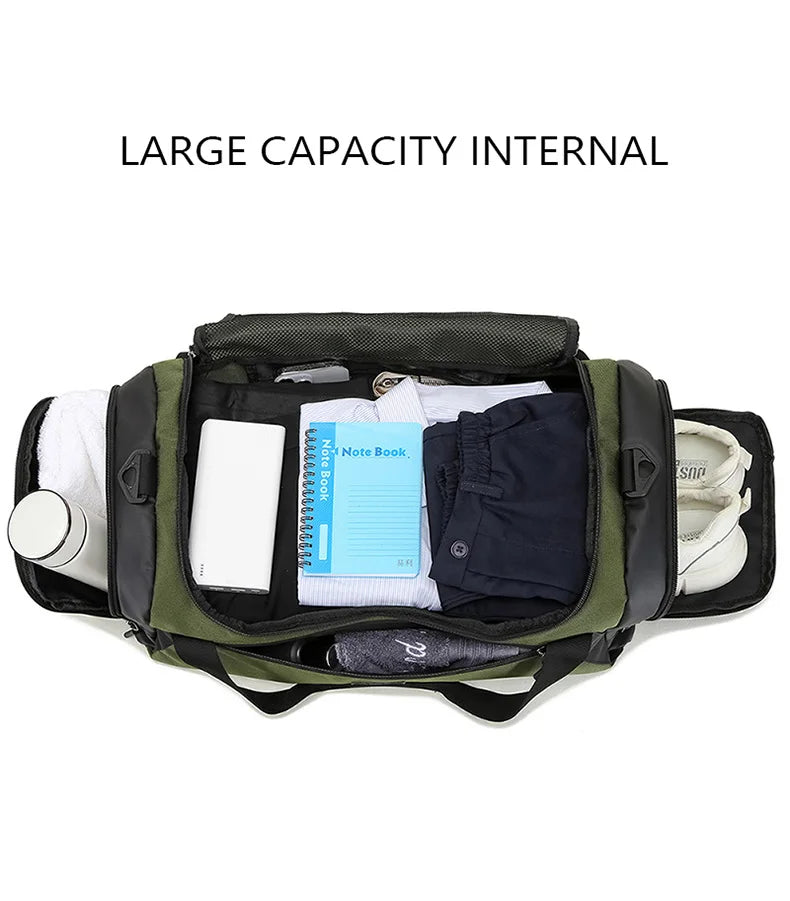 Outdoor Gym Bag For Men Women Dry Wet Separate Fitness Training Travelling Handbag Multifunction Sports Bags With Shoes XA260L