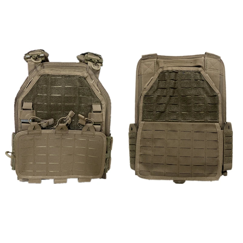 Tactical vest outdoor hunting waterproof paintball equipment Transport equipment lightweight and quickly removable laser cutting