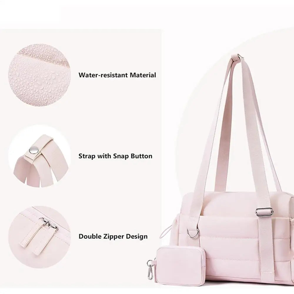 Gym Bag Travel Bag Fitness Tote With Separation For Wet And Dry Travel Duffle Pouch For Swimming Yoga Sports