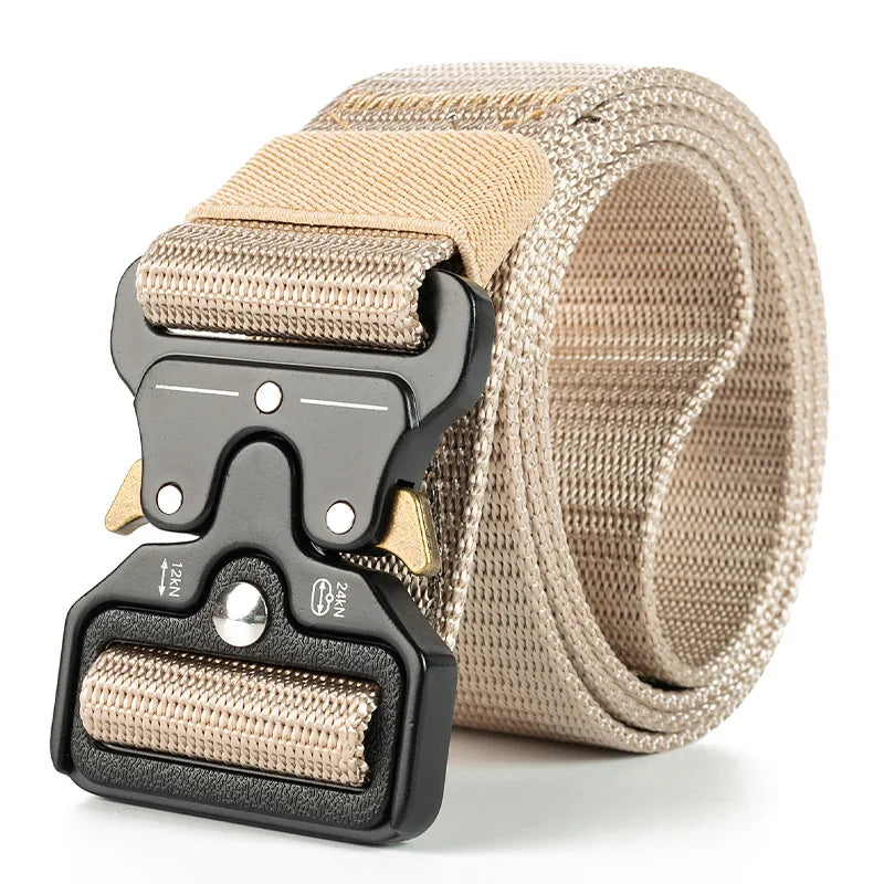 Tactical Belt, Rigger Belt, Utility Web Nylon Novelty Work Belt for Men