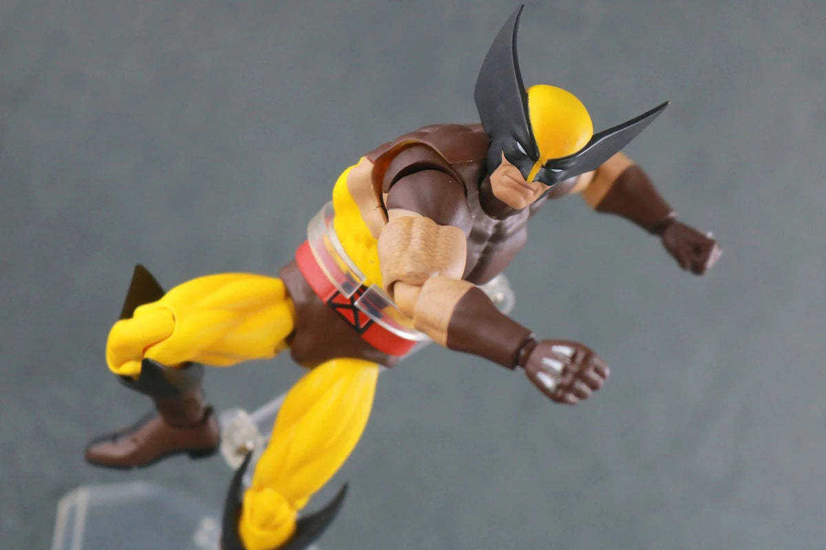 New CT Toys Mafex 96 Wolverine Figure Brown Comic X-Men Action Figure Mafex 138 Shf Anime Figurine Ko Model Toy Gifts
