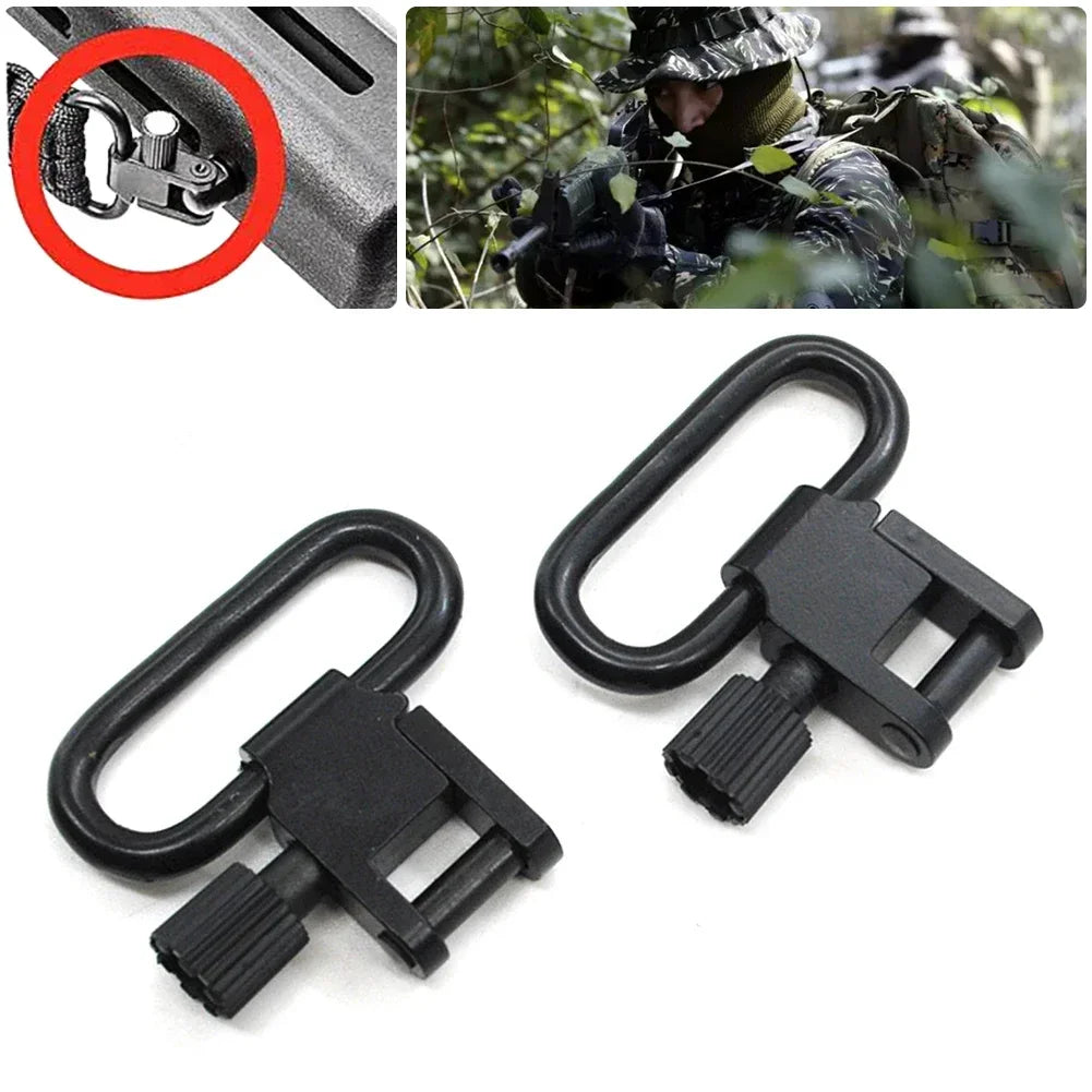 Outdoor QD Hunting Sling Swivel Two Point Sling Strap Belt Buckle Mlok Quick Detachable Gun Mount Ring Rifle Ar15 Accessories