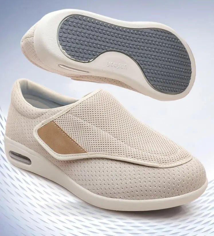 New Casual Orthopedics Wide Feet Swollen Shoes Thumb Eversion Adjusting Soft Comfortable Diabetic Shoe Walking Shoes