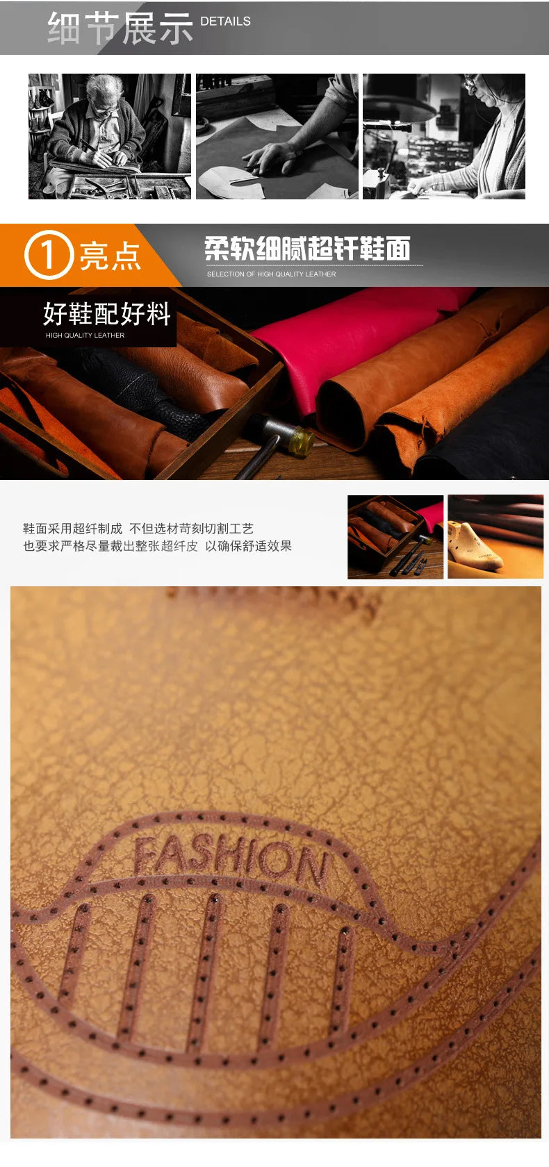 Handmade Leather Shoes Men Casual Sneakers Comfort Design Man Shoe Business Leather Loafers Men Shoes Moccasins Tooling Shoe