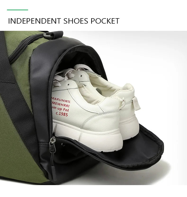 Outdoor Gym Bag For Men Women Dry Wet Separate Fitness Training Travelling Handbag Multifunction Sports Bags With Shoes XA260L