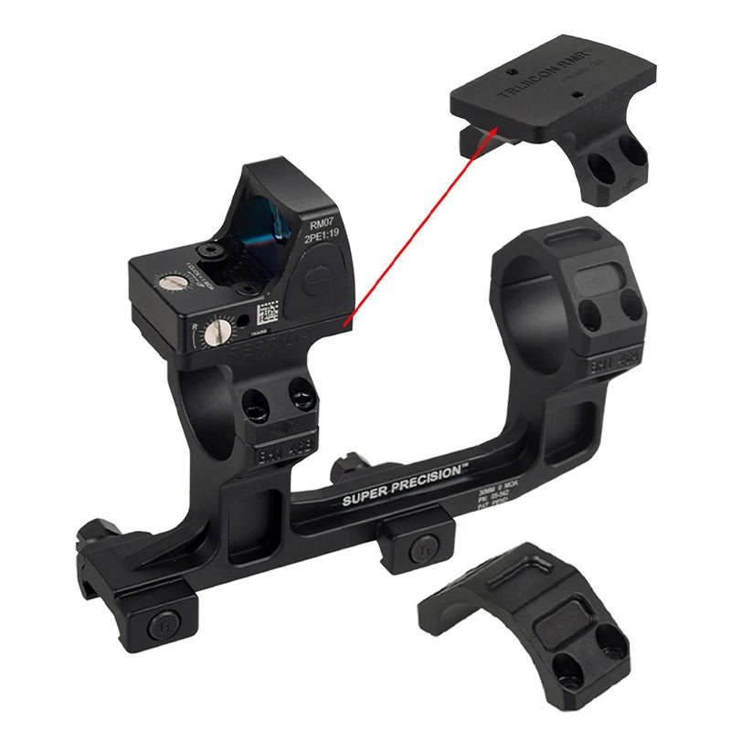 Tactical Lambul GEISSELE Rifle Scope 25.4mm 30mm Ring ROF 45 90 RAISER Mount High Low Profile Base Super Precision For AR15
