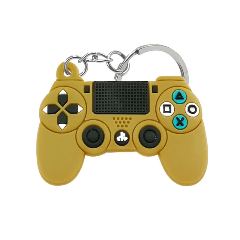 1PCS Cute keychain Gamepad Game Controller Keyring fit Car Key Accessories Children Birthday Joypad Souvenir Friends Party Gifts
