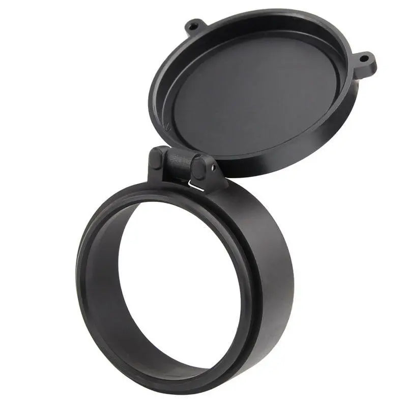 Rifle Scope Lens Cover Spring Up Quick Flip Openning Lens Dustproof Cover Protection Cap for 25-69mm Caliber Hunting Riflescopes