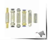 Reverse Osmosis 1/4 3/8 Hose Connection Quick Coupling 1/4 3/8 Stem L Straight Tee RO Water Aquarium Plastic Joint Pipe Fitting