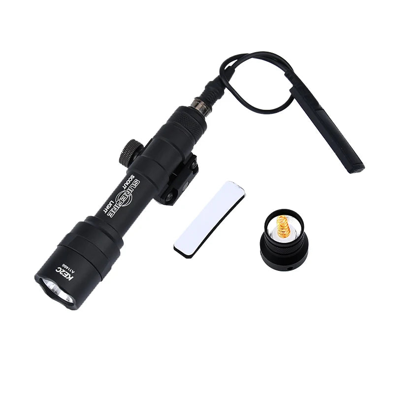 Tactical Surefir M600 M600B Flashlight Airsoft Rifle Flashlight Pistol Light Torch AR15 Hunting Weapon Gun light Pictinny Rail