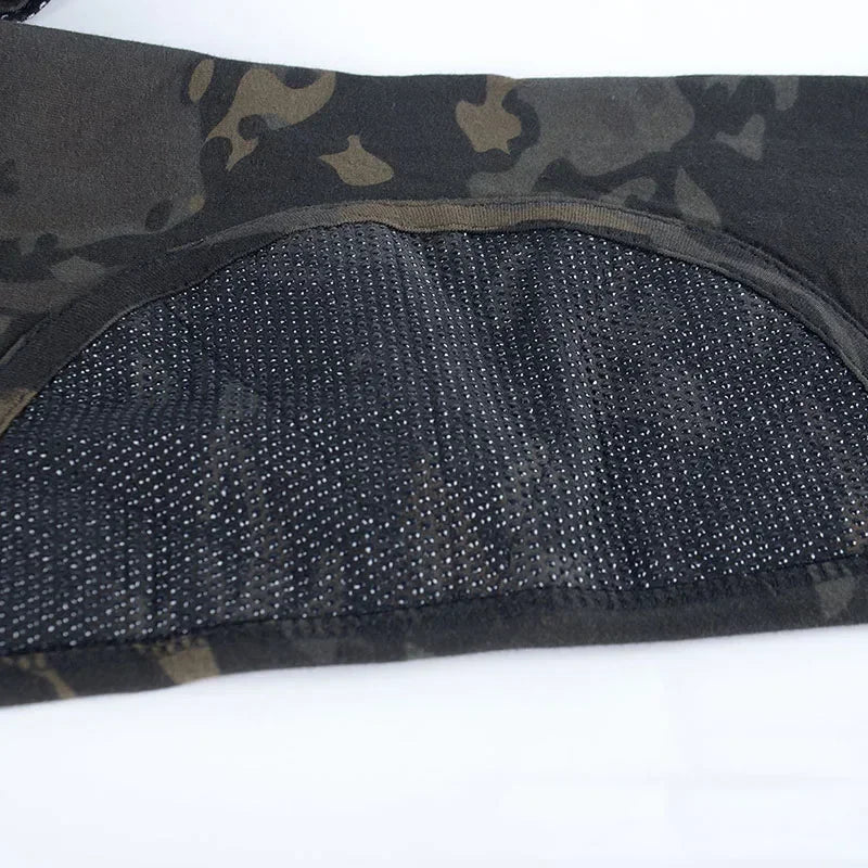 Military Tactical Shirt Men Camouflage Paintball Long Sleeve T Shirt Multicam Cotton Combat Shirts Camo Army T-Shirt