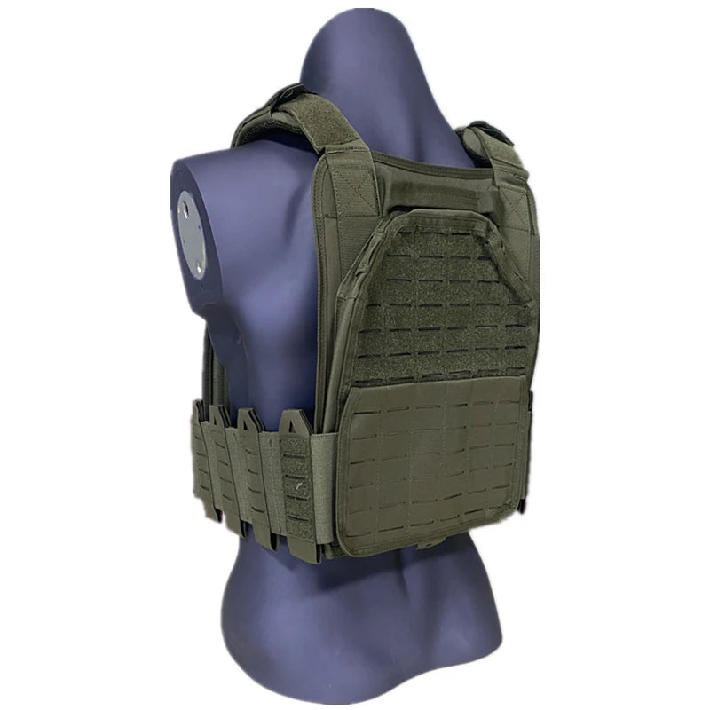 Tactical vest outdoor hunting waterproof paintball equipment Transport equipment lightweight and quickly removable laser cutting