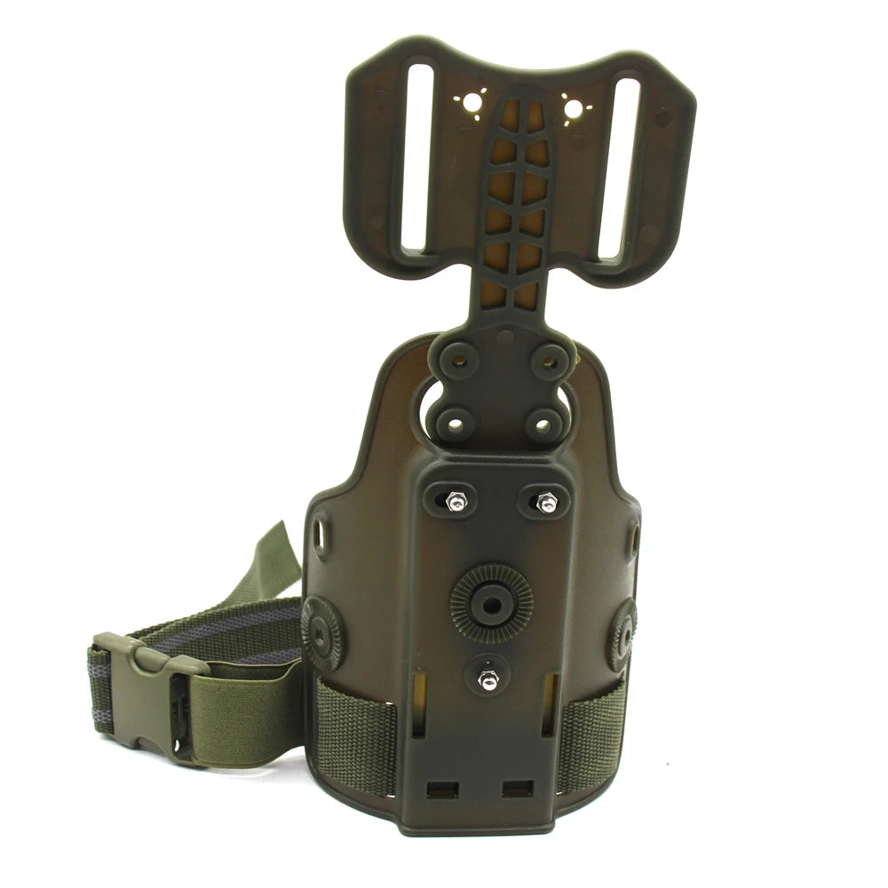 Tactical Drop Leg Platform for Pistol Holster Drop Leg Adapter Thigh Panel Paddle Airsoft Hunting Accessories