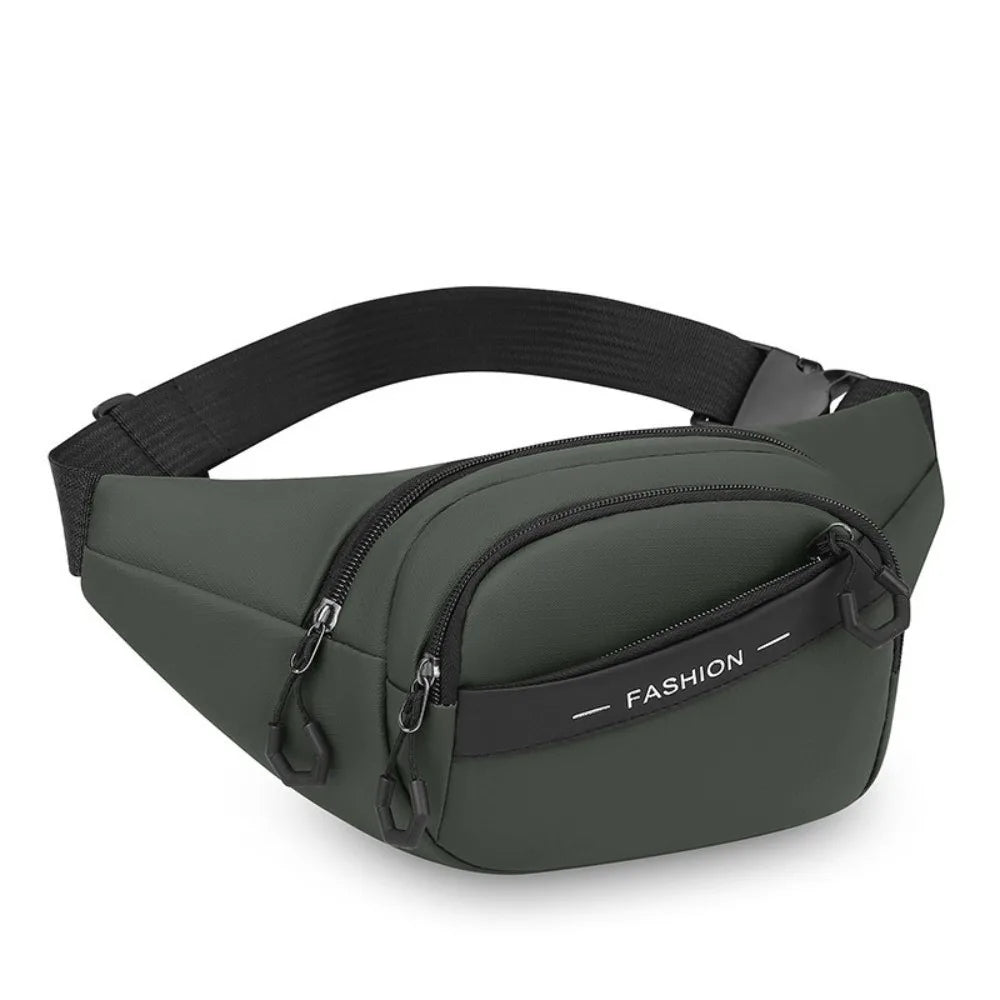 Gym Bag Multi-function Men Chest Bag Waterproof Lightweight Fanny Phone Pack Wear-resistant Belt Bag Sports Phone Bag Men Women