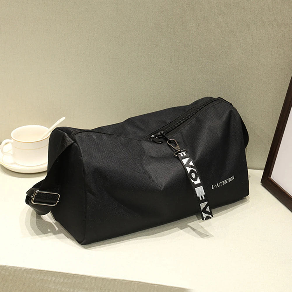 Fashion Outdoor Fitness Gym Bags Multifunction Sport Gym Storage Bag 600D Nylon Adjustable Strap for Weekend Training
