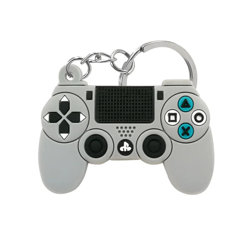 1PCS Cute keychain Gamepad Game Controller Keyring fit Car Key Accessories Children Birthday Joypad Souvenir Friends Party Gifts