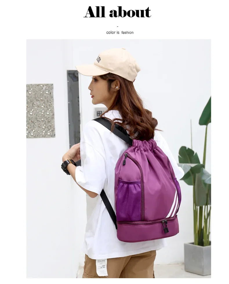 Sport Basketball Bag Travel Outdoor Swimming Fitness Gym Bags for Men Women Football Pouch Hiking Climbing Backpack mochilas sac