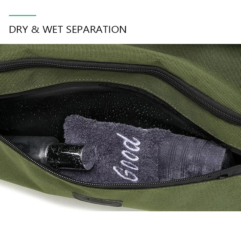 Outdoor Gym Bag For Men Women Dry Wet Separate Fitness Training Travelling Handbag Multifunction Sports Bags With Shoes XA260L