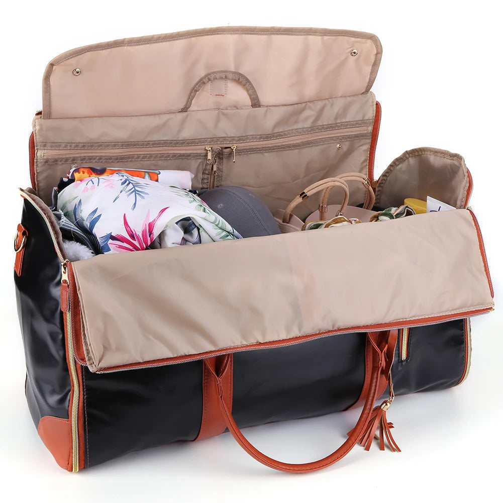 Foldable Luggage Travel Bag Gym Fitness Handbags for Women Men Outdoor Sports Shoulder Large Storage Training Long Distance Bag