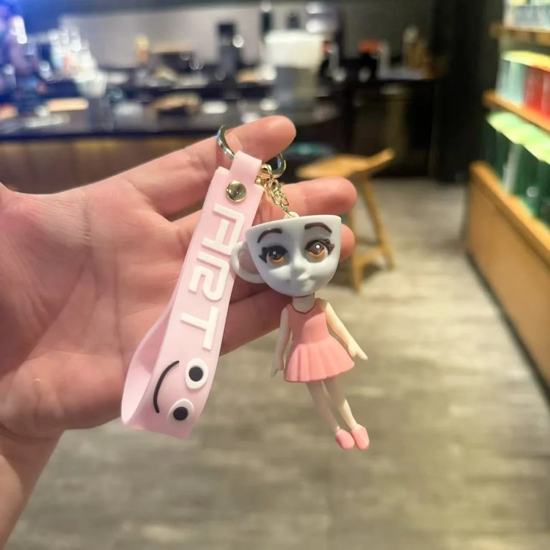 New Italian Brainrot Animals Keychains for Accessories Funny Sigma Skibidi Rizz Cat Silly Meme Keyrings Fans Friends Gifts