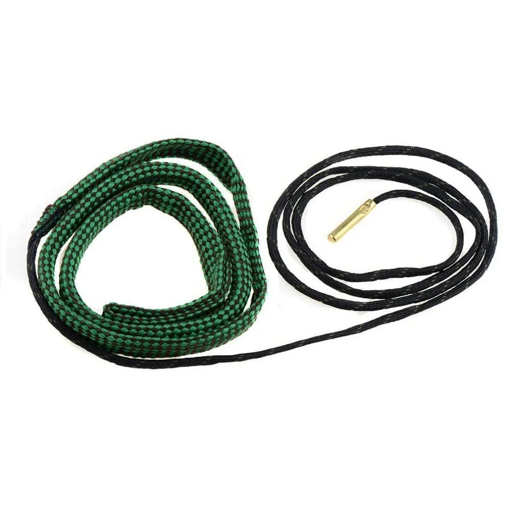 Hunting Gun Bore Cleaner Rope .22 Cal.223 Cal.38 Cal& 5.56mm 7.62mm 12GA Rifle Cleaning Brush Kit Tool Rifle Barrel Calibre Rope