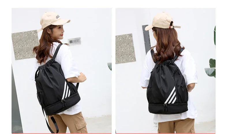 Sport Basketball Bag Travel Outdoor Swimming Fitness Gym Bags for Men Women Football Pouch Hiking Climbing Backpack mochilas sac