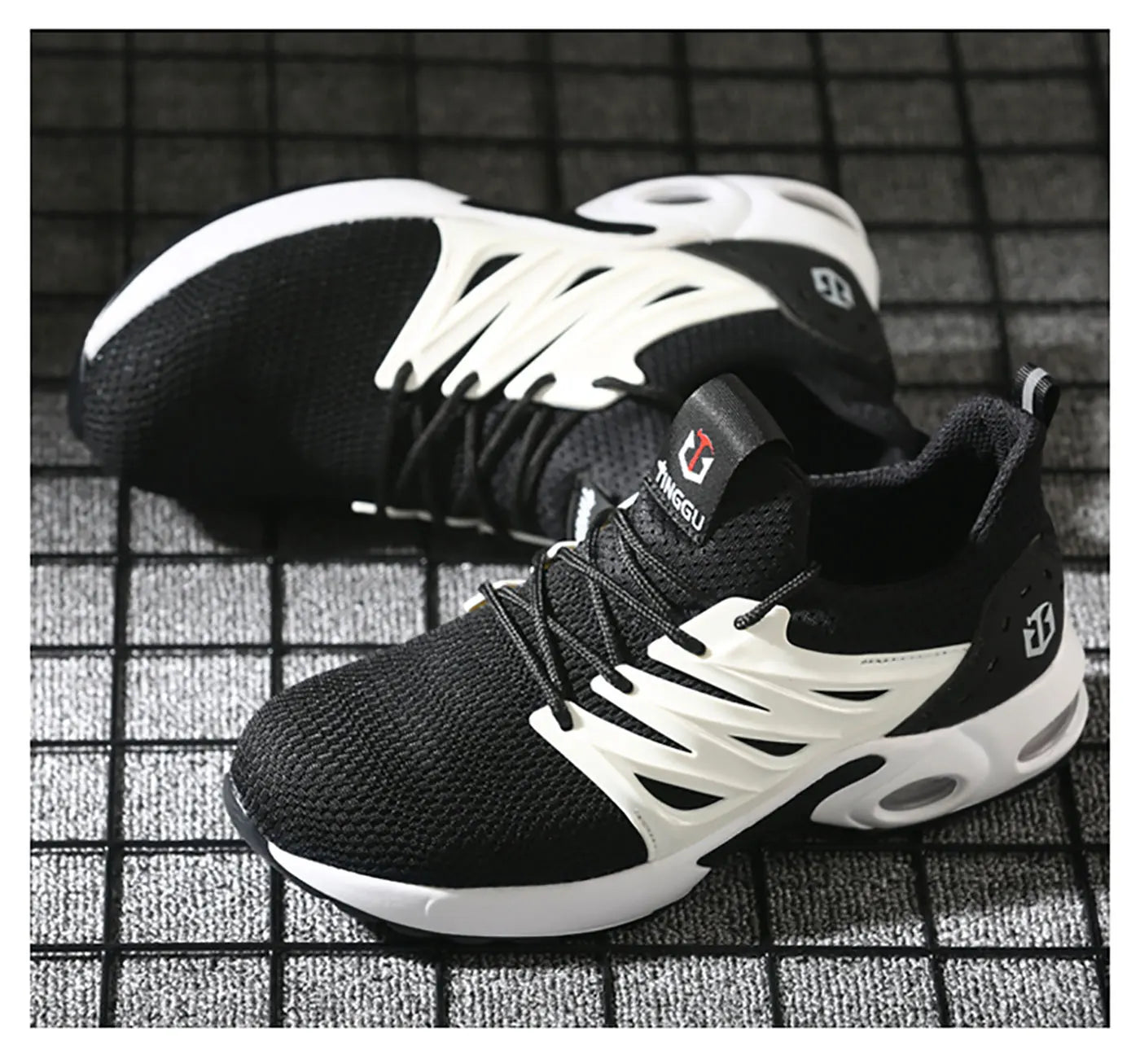 Safety shoes are anti smashing, anti piercing, lightweight, soft, comfortable, breathable, and protective work shoes