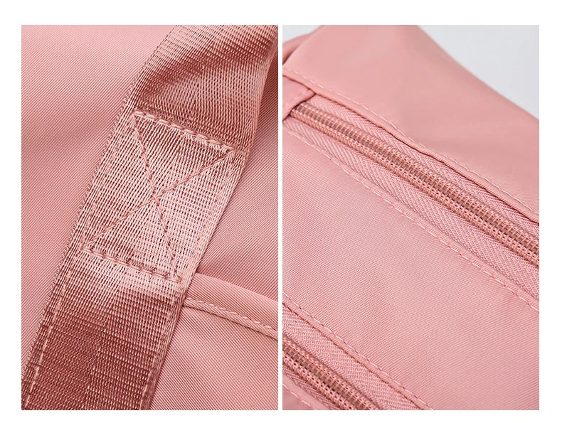 Gym Bag Men Women Training Fitness Swim Travel Luggage Handbag Yoga Shoulder Pack Shoes Storage Waterproof Dry Wet Separation