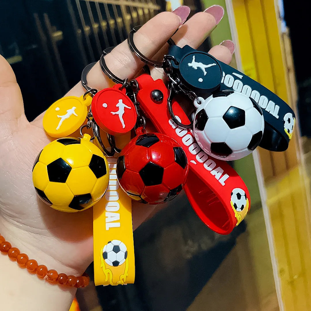 Football Fans Game Football Key Chain Exquisite Football Fashion Backpack Pendant Car Key Chain Accessories Gift For Men Women