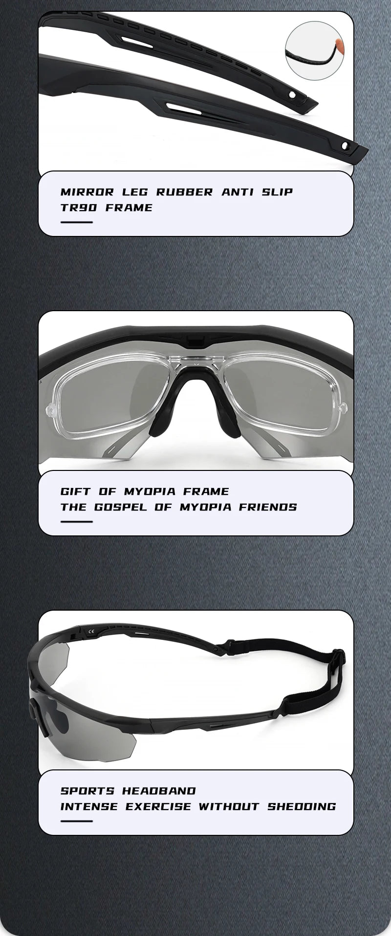 Tactical goggles, UV400, suitable for shooting range, hunting, bulletproof and explosion-proof, mountaineering, hiking