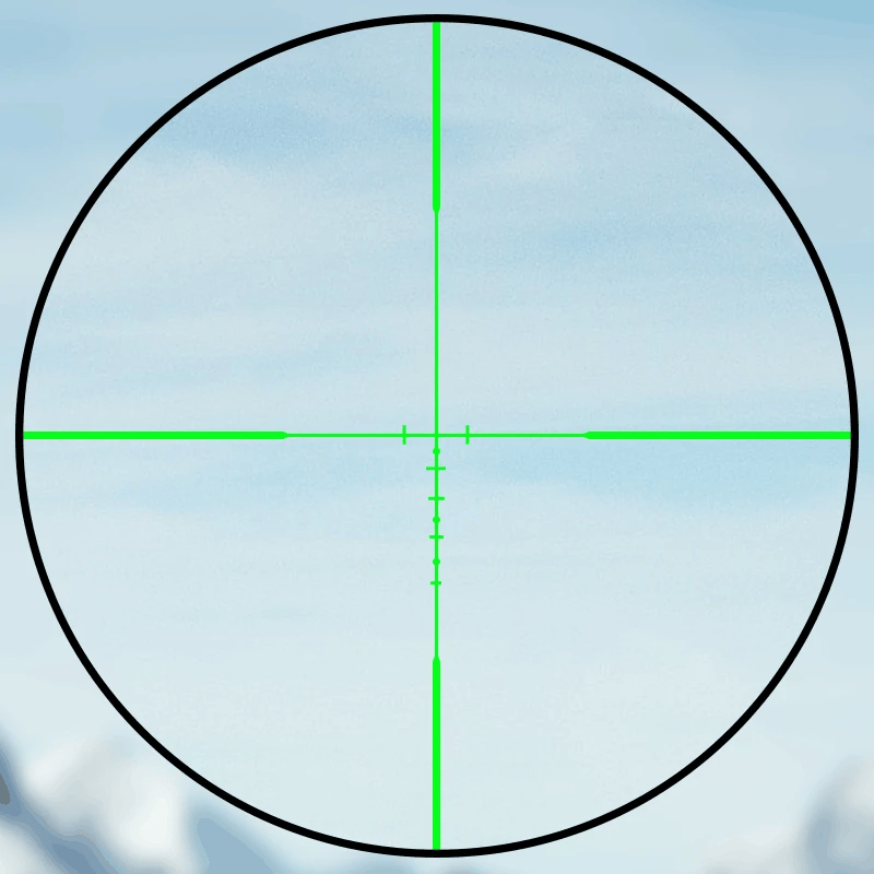 FIRE WOLF 1-4x20 Rifle Scope Green Red Illuminated Riflescope Range Finder Reticle Rifle Scope Air Rifle Optical Sight Hunting