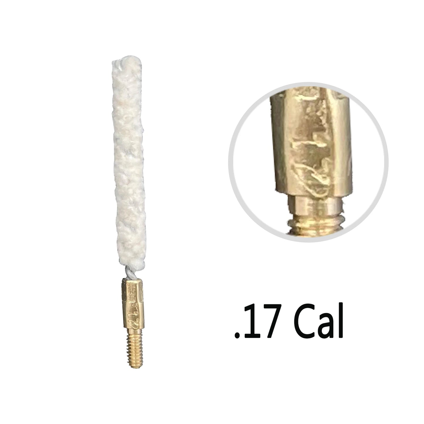 Rifle Gun Barrel Cleaning Kits for .177/.22 (4.5/5.5mm) Caliber, Bore Brush,Pistols Airgun Gun Care Cleaning Rod Brush Set