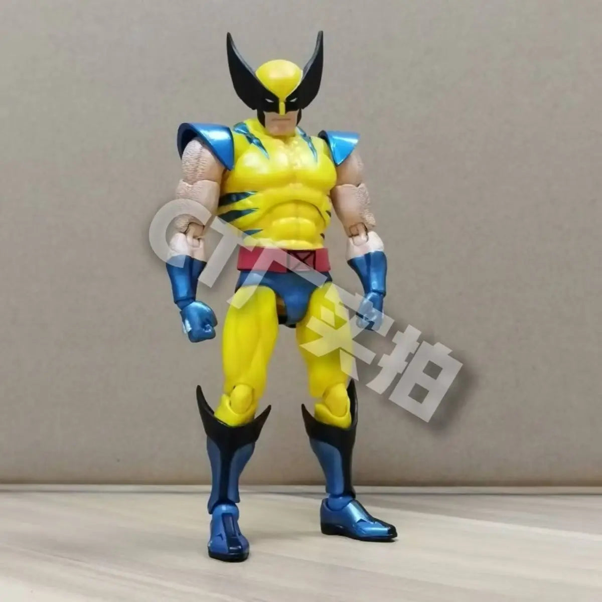 New CT Toys Mafex 96 Wolverine Figure Brown Comic X-Men Action Figure Mafex 138 Shf Anime Figurine Ko Model Toy Gifts
