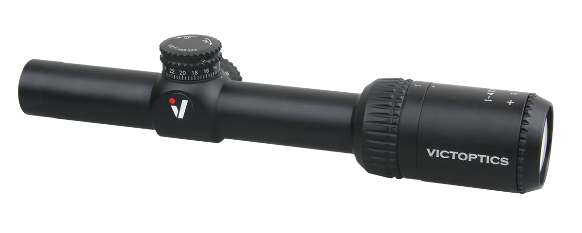 VictOptics X4 1-4x20 Hunting riflescope Telescopic Optic Sight Shooting Scope Airsoft Air Rifle Rimfire .22LR .177HMR .223 5.56
