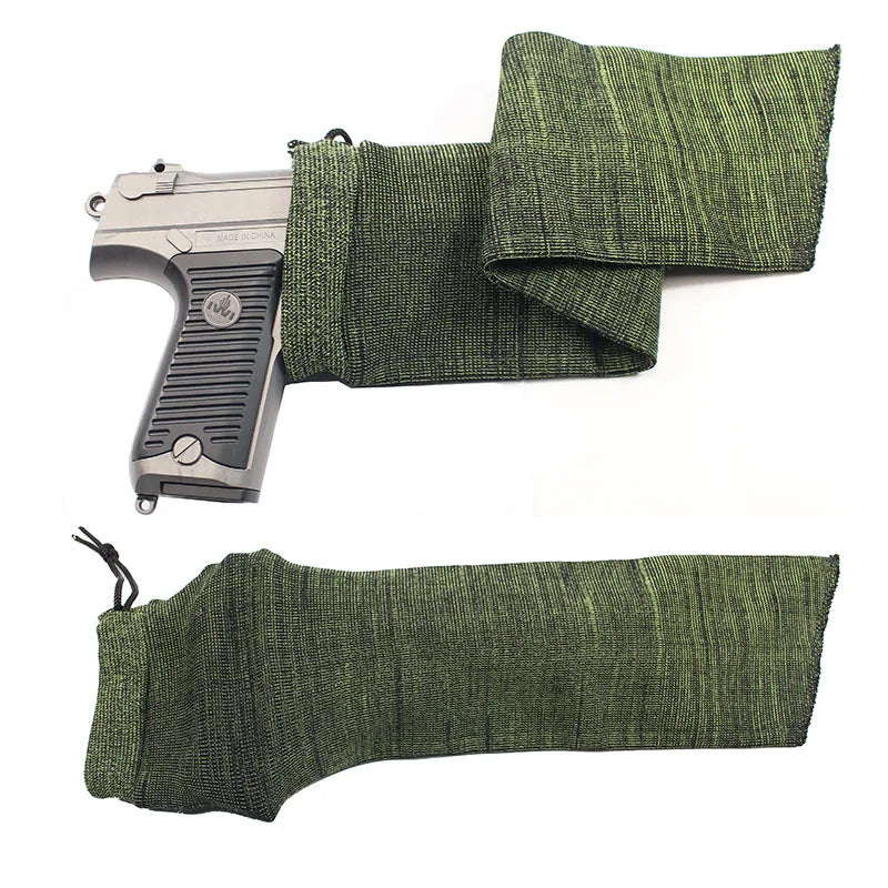 Tactical 54" 140cm Gun Sock Rifle Knit Polyester Treated Airsoft Rifle Protection Holster Cover Pistol Gun Bag Storage Sleeve