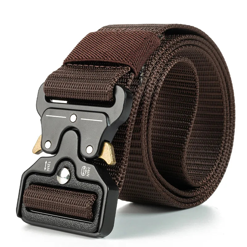 Tactical Belt, Rigger Belt, Utility Web Nylon Novelty Work Belt for Men