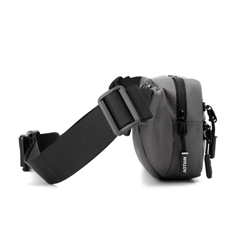 Gym Bag Large Capacity Running Waist Bags Multi-function Lightweight Sports Phone Bag Storage Waterproof Men Chest Bag Men Women