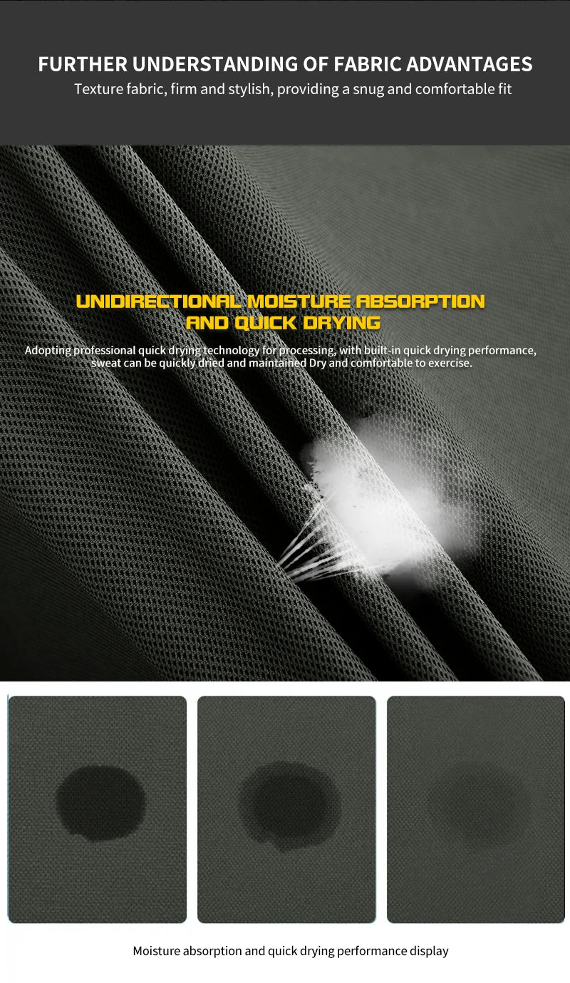 Tactical Shirts for Men Quick Drying Shirt Summer Outdoor Sports Camping T Shirt Military Hiking Breathable Hiking Long Sleeve