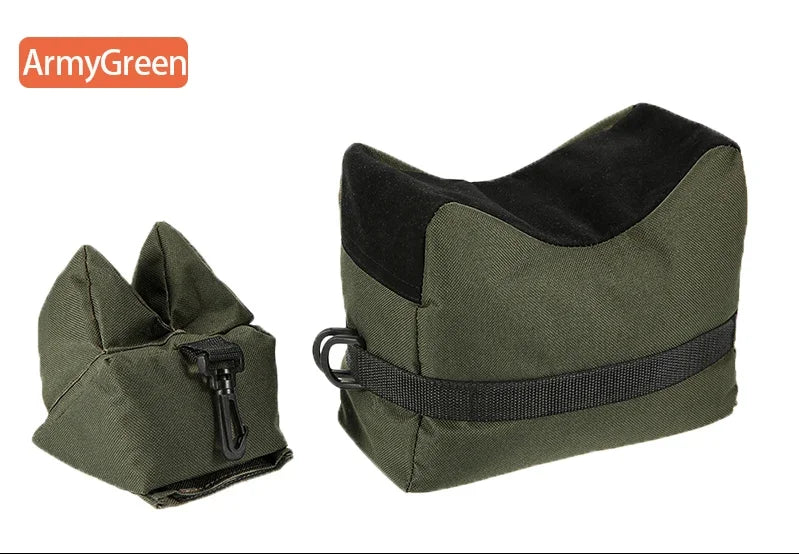 Front and rear bags Rifle rack Sandbags (without sand) Sniper shooting target rack Shotgun accessories