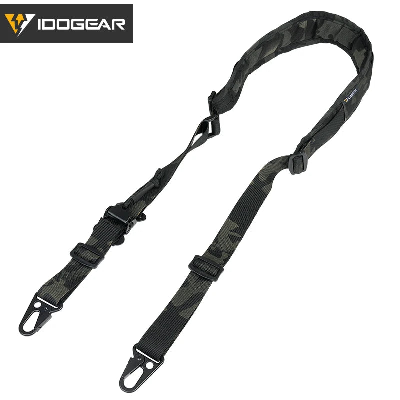 IDOGEAR Tactical R-ifle Sling Slingster 2 Point Hunting Quick Pull Ranger Green 3428