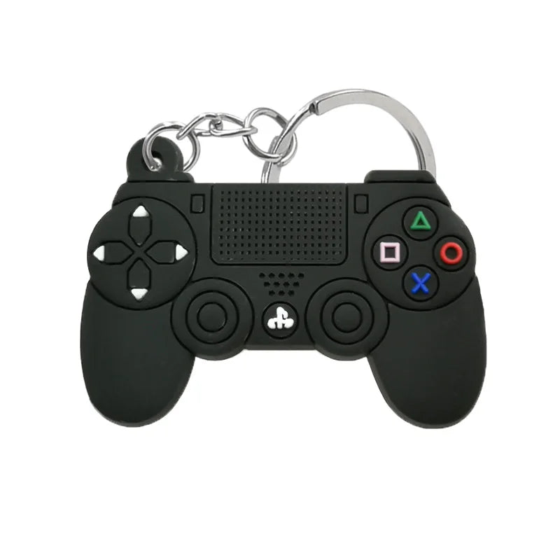 1PCS Cute keychain Gamepad Game Controller Keyring fit Car Key Accessories Children Birthday Joypad Souvenir Friends Party Gifts