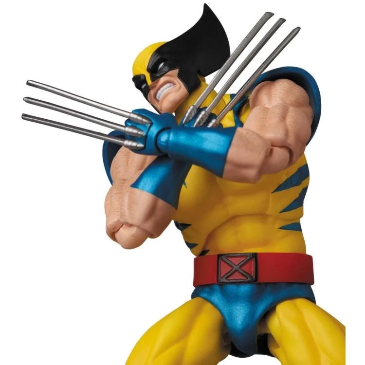 New CT Toys Mafex 96 Wolverine Figure Brown Comic X-Men Action Figure Mafex 138 Shf Anime Figurine Ko Model Toy Gifts