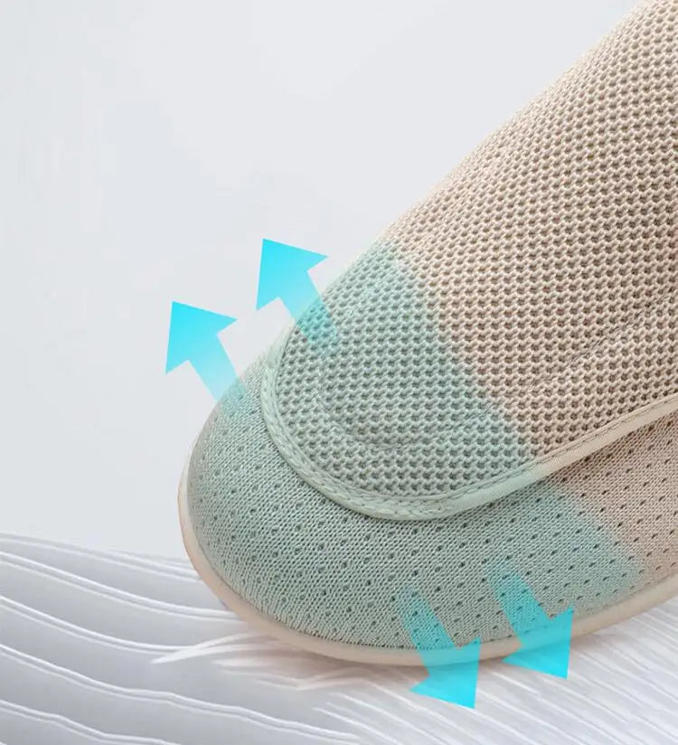 New Casual Orthopedics Wide Feet Swollen Shoes Thumb Eversion Adjusting Soft Comfortable Diabetic Shoe Walking Shoes