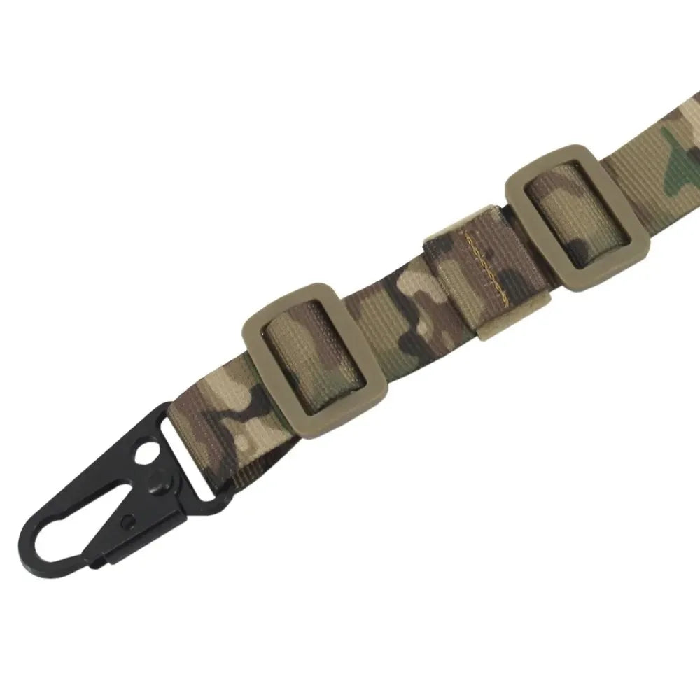 Tactical RSA Mount Padded Rifle Sling Strap Modular 1 and 2 Point 2.25 inch Wide With HK Clip Belt MAGPUL Shooting Gun Hunting
