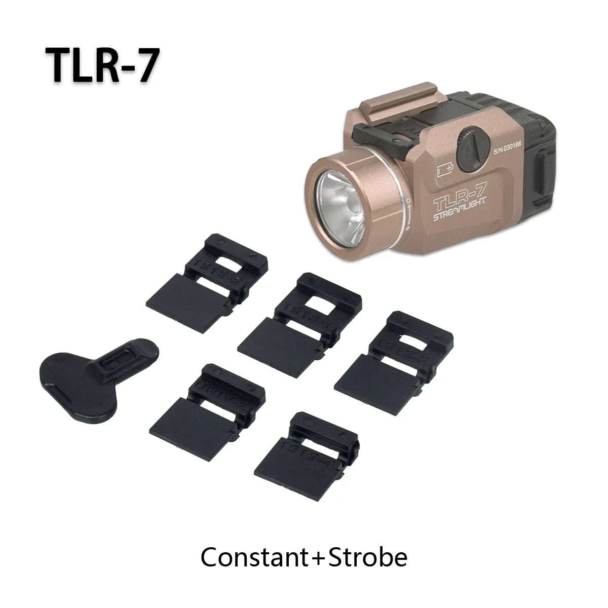 Tactical TLR-1 TLR-7 Weapon Gun Flashlight Metal 1000 Lumens TLR7 LED Strobe Light 20mm Glock 17 Airsoft Rifle TLR1 Scout Torch