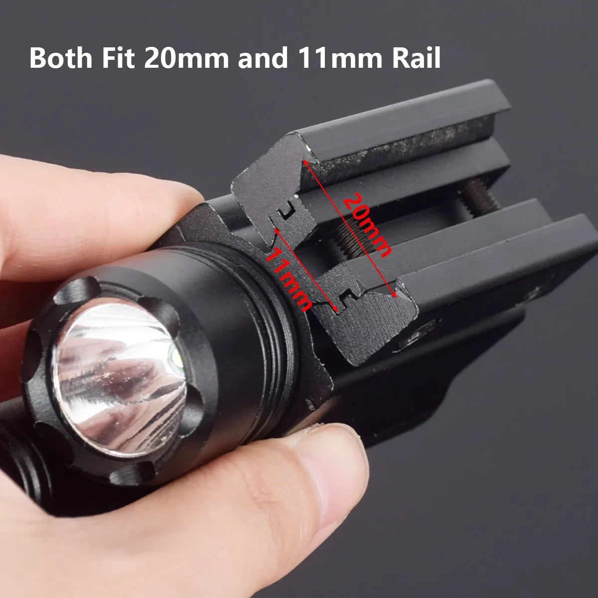 Tactical Weaponlight with Rem