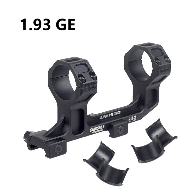 Tactical Lambul GEISSELE Rifle Scope 25.4mm 30mm Ring ROF 45 90 RAISER Mount High Low Profile Base Super Precision For AR15