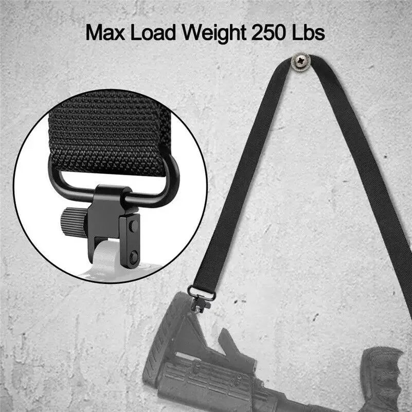 Outdoor QD Hunting Sling Swivel Two Point Sling Strap Belt Buckle Mlok Quick Detachable Gun Mount Ring Rifle Ar15 Accessories